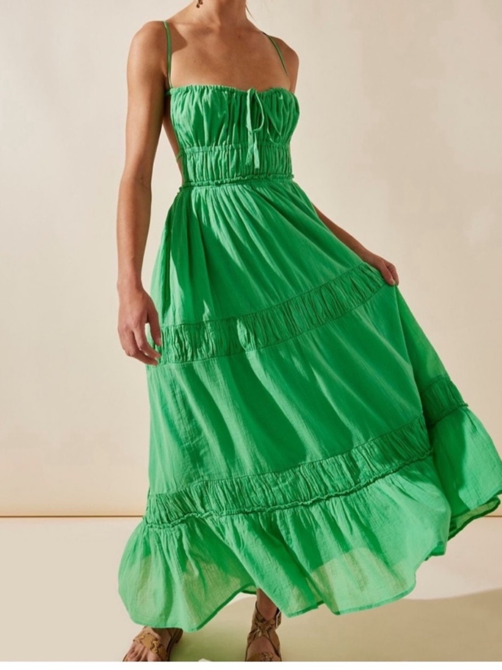 Free people taking sides maxi dress - Picture 6 of 6